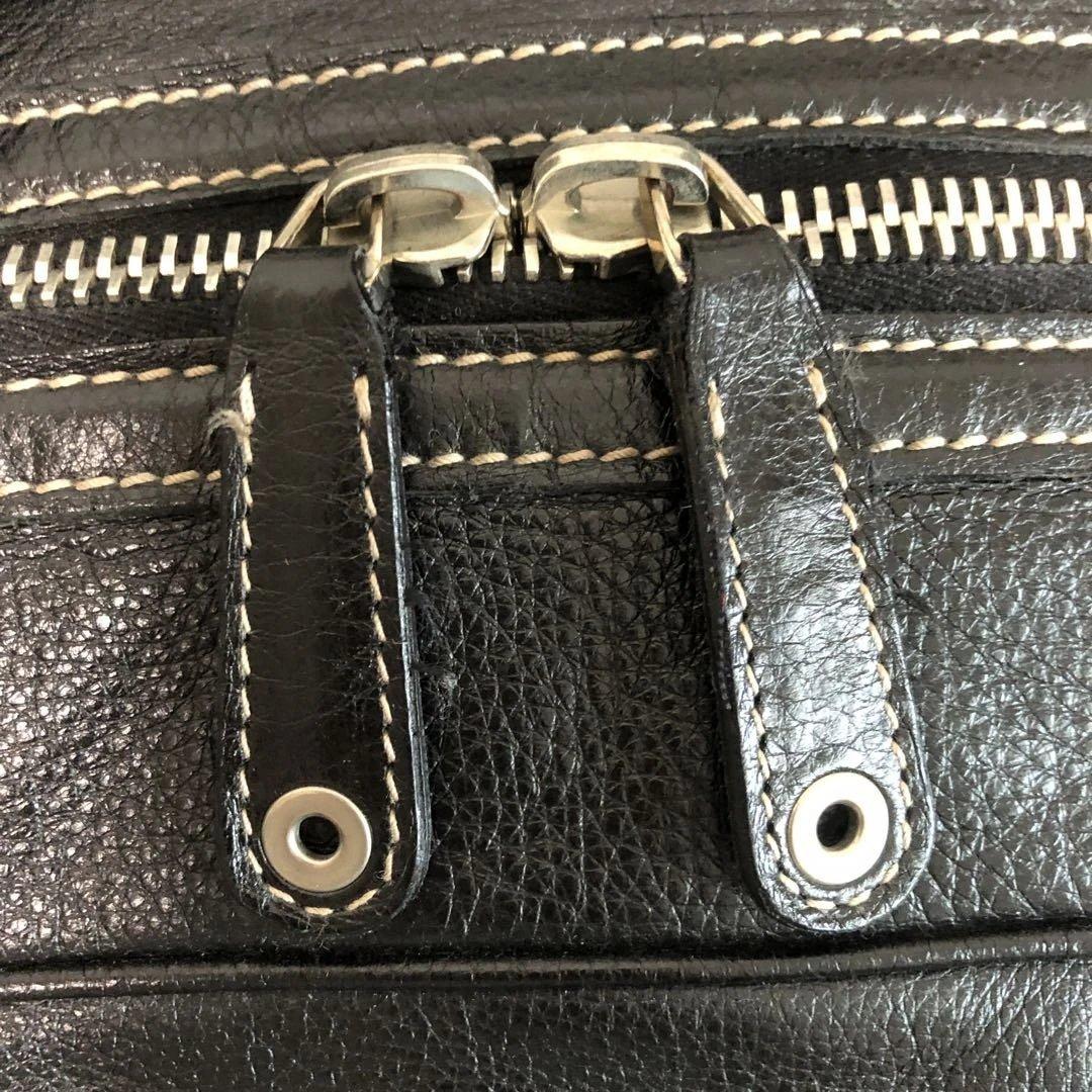 GUCCI ブラック ボストンバッグ　２回のみ使