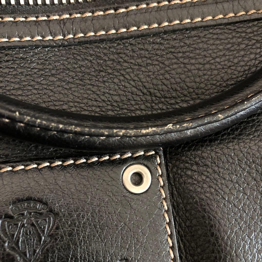 GUCCI ブラック ボストンバッグ　２回のみ使