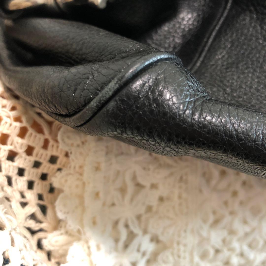 GUCCI ブラック ボストンバッグ　２回のみ使