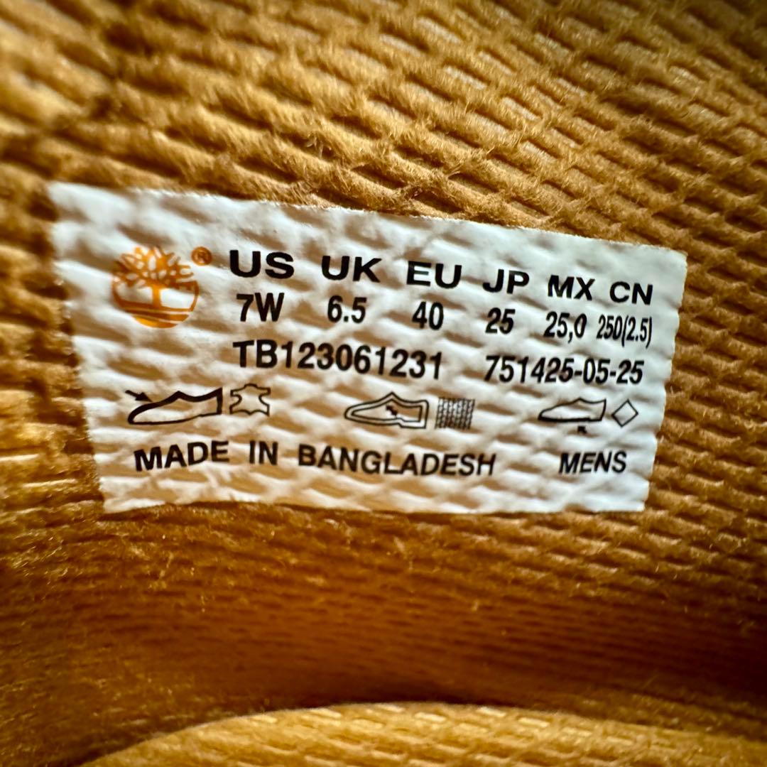 Timberland　チャッカブーツ　TB123061231　ウォータープルーフ