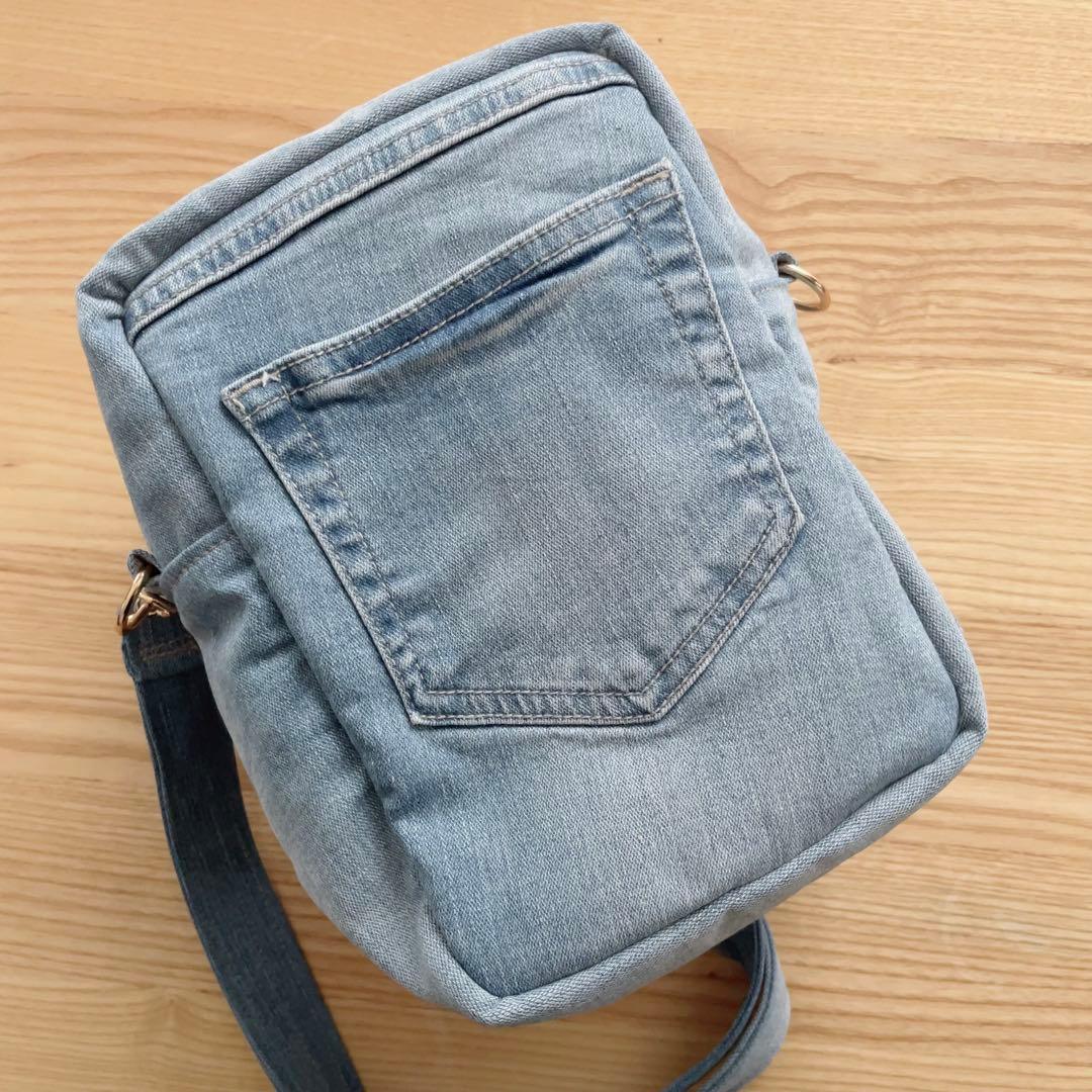 デニムリメイク ショルダーバッグ