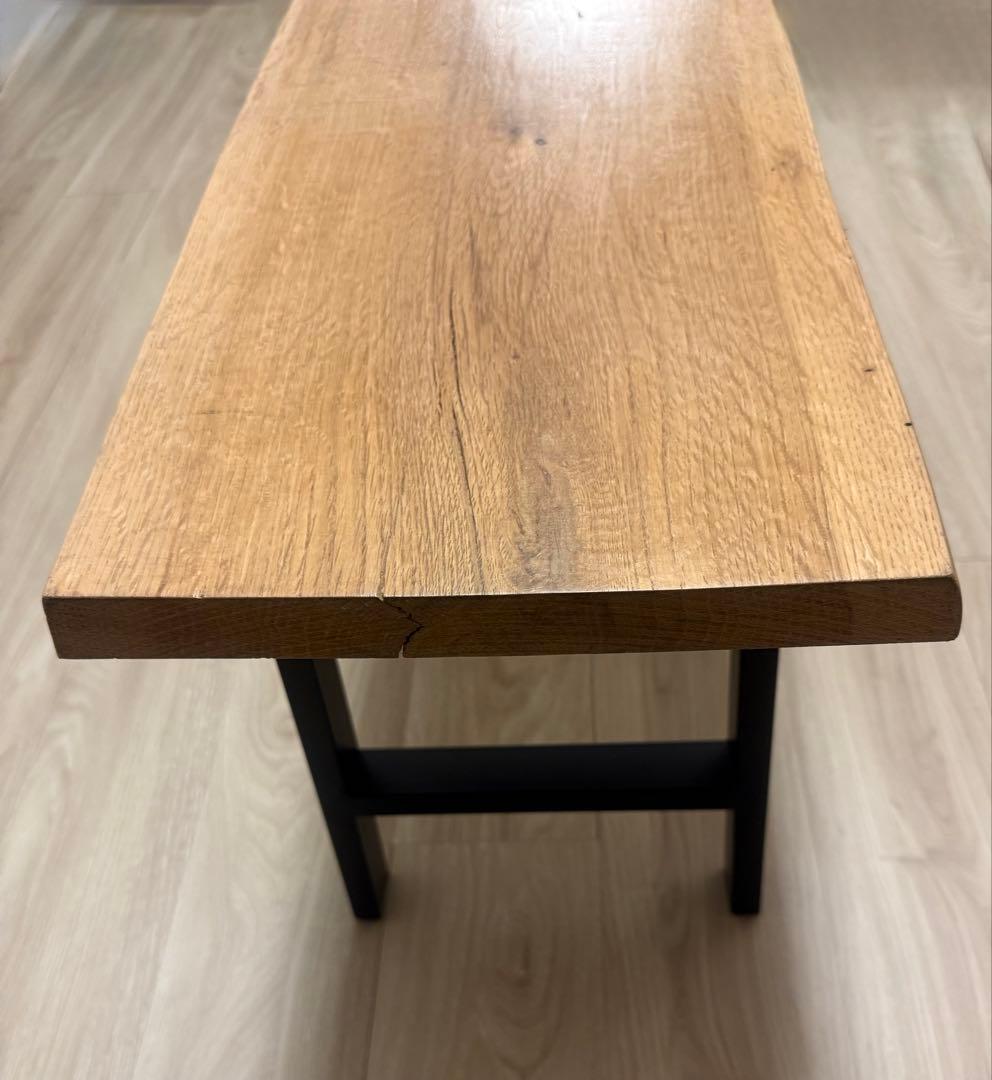 天然木　一枚板　ベンチ　栗の木　中津川産