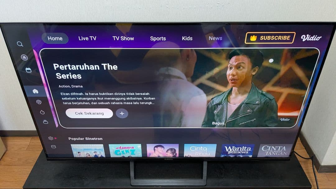 Xiaomi 4K43インチ液晶チューナーレステレビ L43M8-A27WN