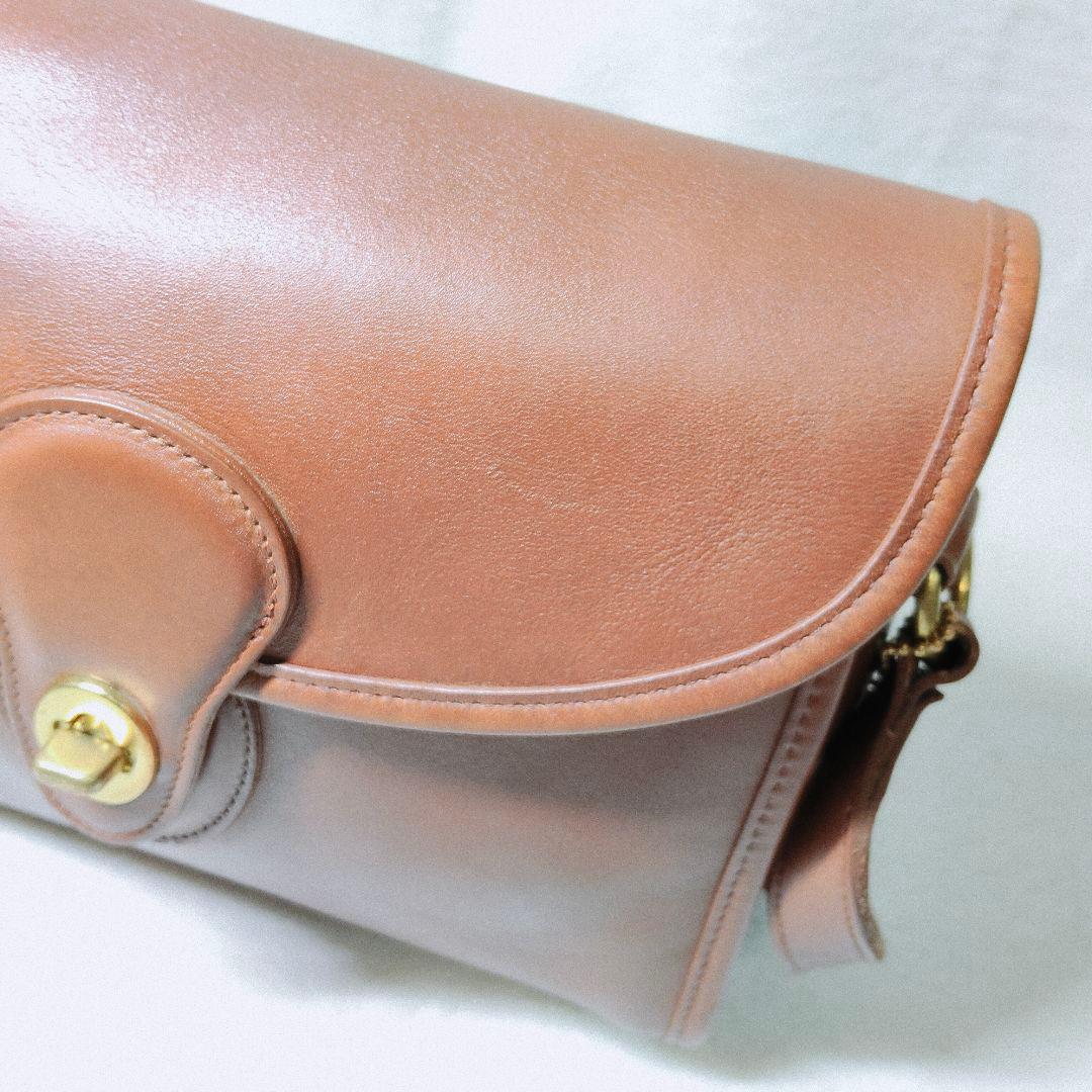 美品 COACH オールドコーチ ショルダーバッグ ターンロック