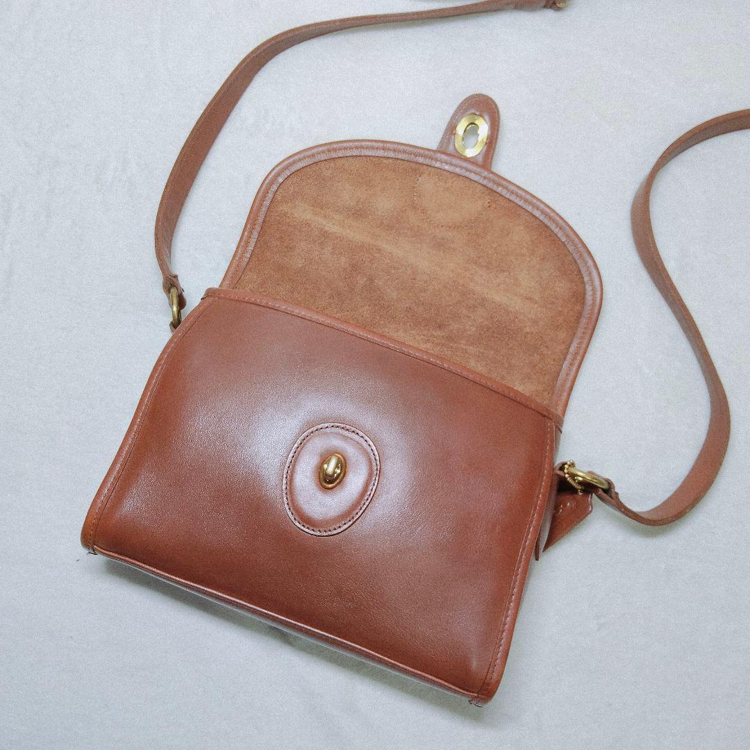 美品 COACH オールドコーチ ショルダーバッグ ターンロック