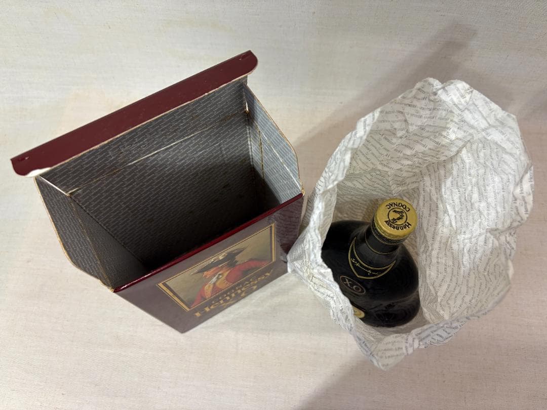 H*i様 ヘネシー Hennessy XO 金キャップ ブラウンボトル 700m