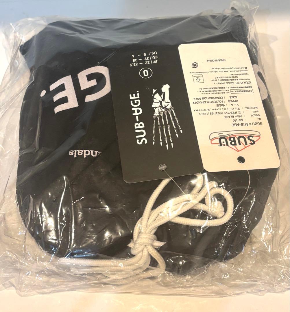 SUBU × SUB-AGE AGE. - Alien sandals サイズ0