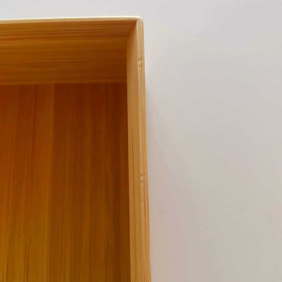 公長斎小菅　5寸　3段重箱　十字仕切1つ付