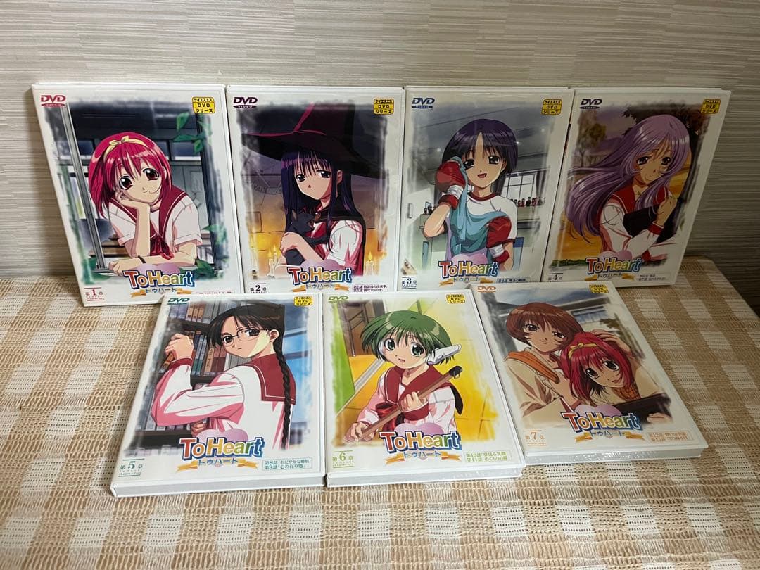 To Heart 初回全7巻セット　DVD