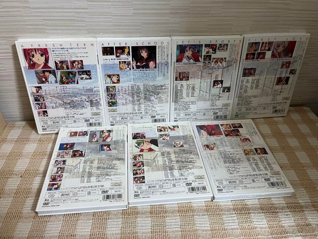 To Heart 初回全7巻セット　DVD