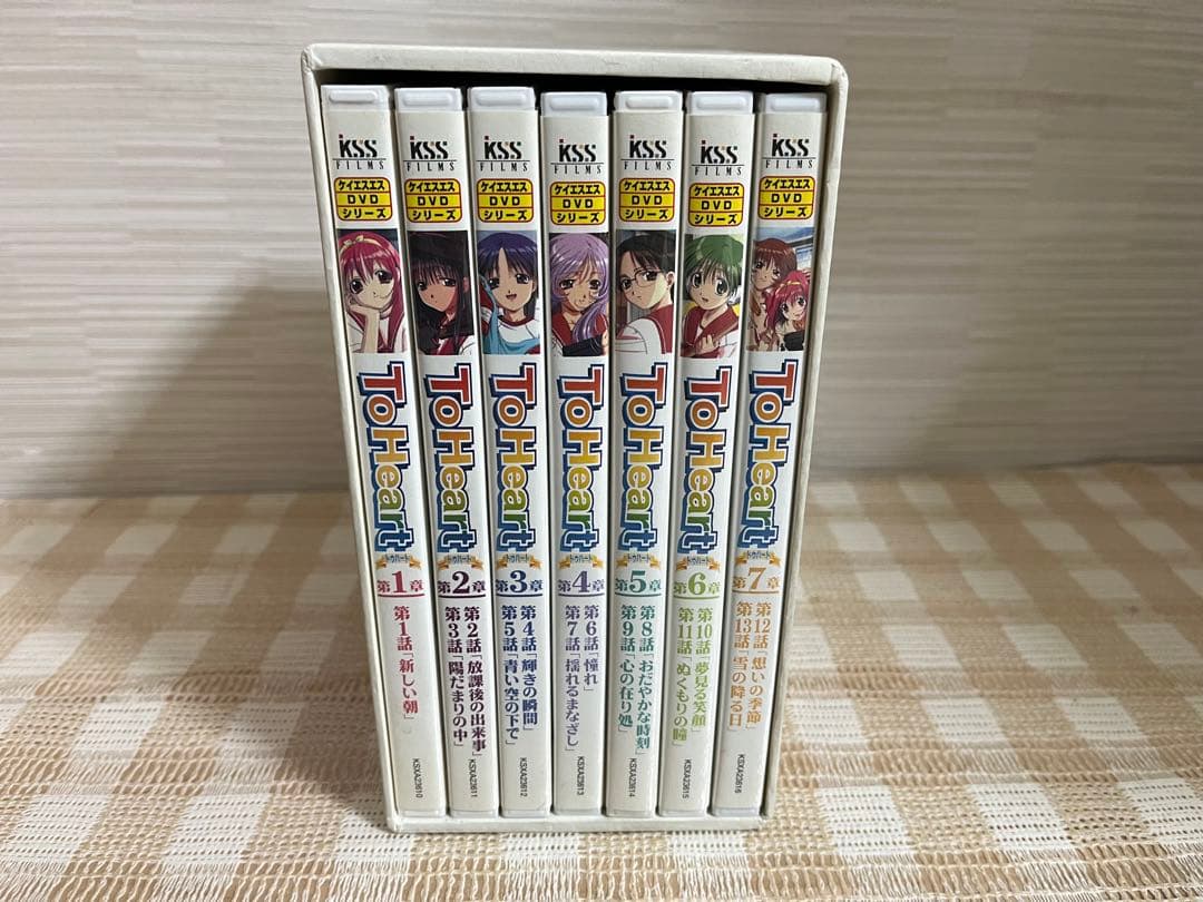 To Heart 初回全7巻セット　DVD