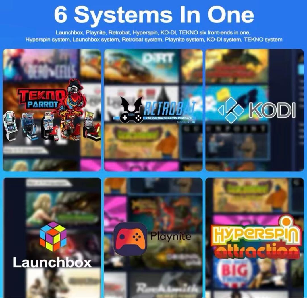 その他 Kinhank,Hyperspin(12tb)