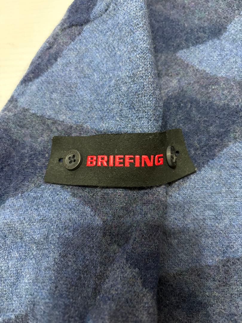 BRIEFING GOLF ニットセーター Lサイズ (実寸Mサイズ)メンズ