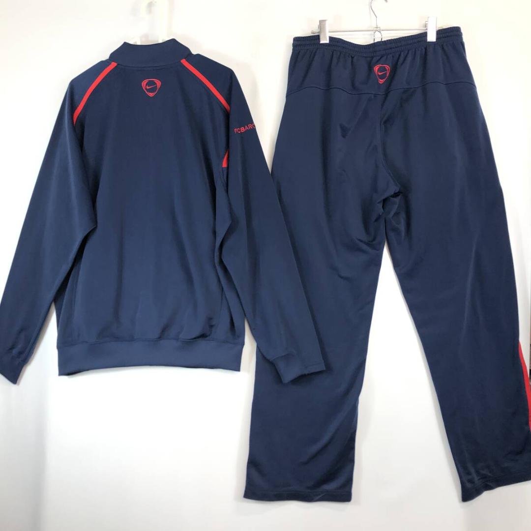 00s ナイキ FCバルセロナ ジャージ セットアップ Mサイズ 146993