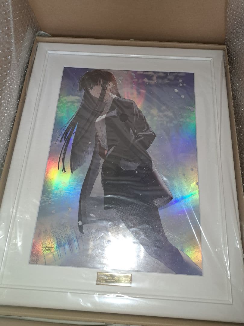 冬馬かずさクリスタアート直筆サイン入り WHITE ALBUM2 なかむらたけし