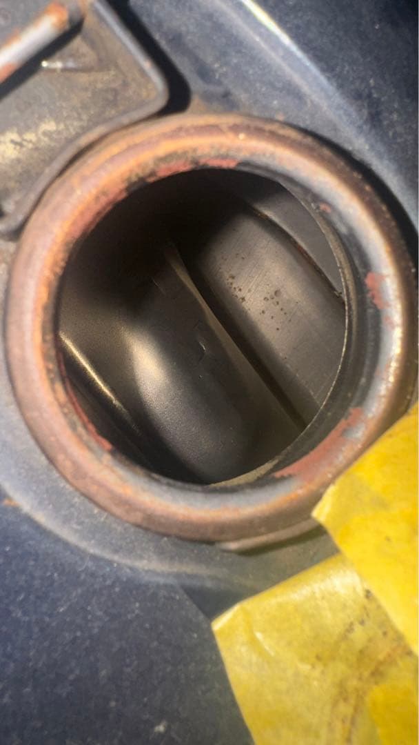 YAMAHA SR400初期型タンク