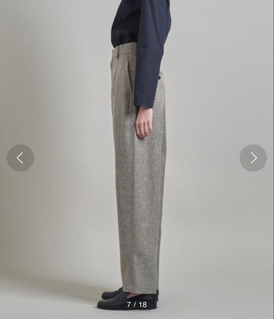 早い者勝ち【LOEFF】メランジ ボンタン パンツ サイズ1 グレー