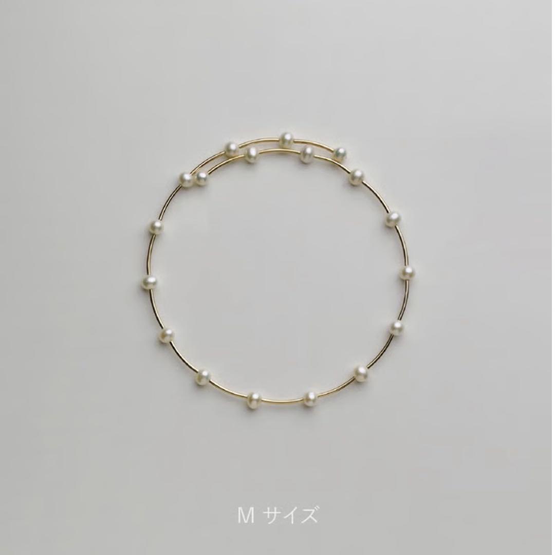ripsalis パールドットチョーカー Mサイズ