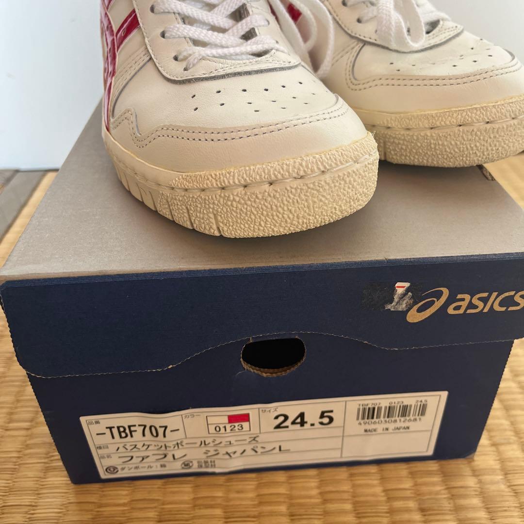 ASICS バスケットボールシューズ TBF707 24.5 ジャパンL
