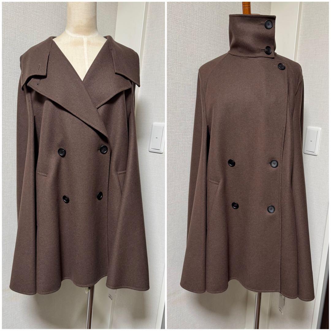 【タグ付未使用】アドーア⭐️定価99000円 ADORE トレンチケープ 雑誌掲載