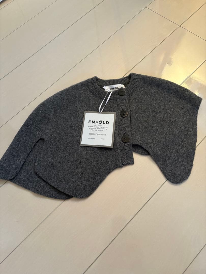 ☆ENFOLD エンフォルド☆ASYMMETRY CAPE！新品未使用タグ付！！