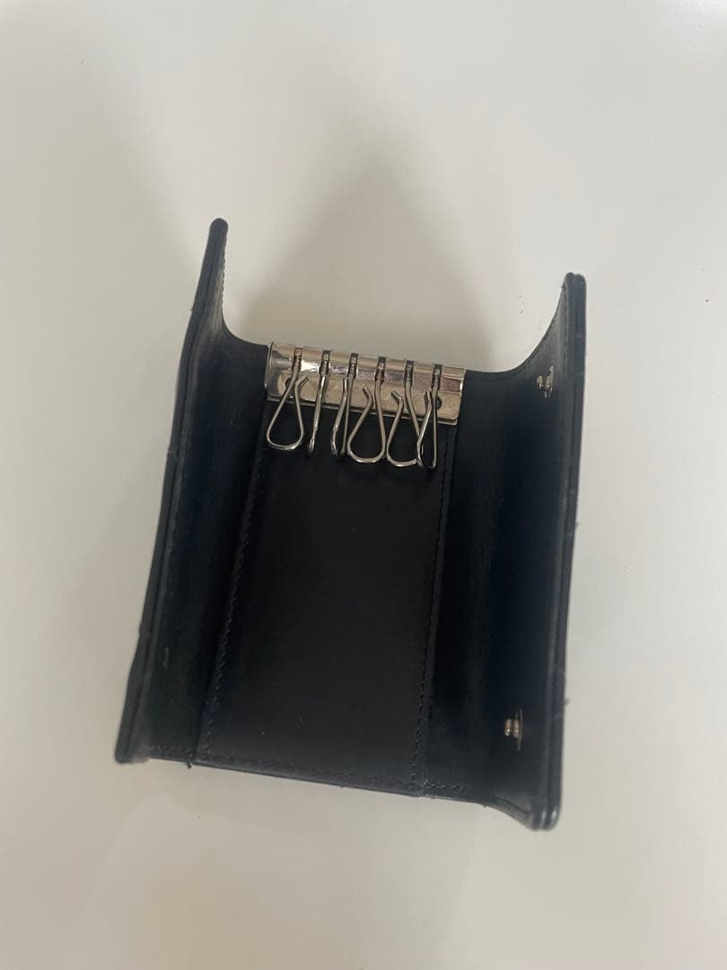 ミッシェル　　CHANEL キルティング ブラックキーケース