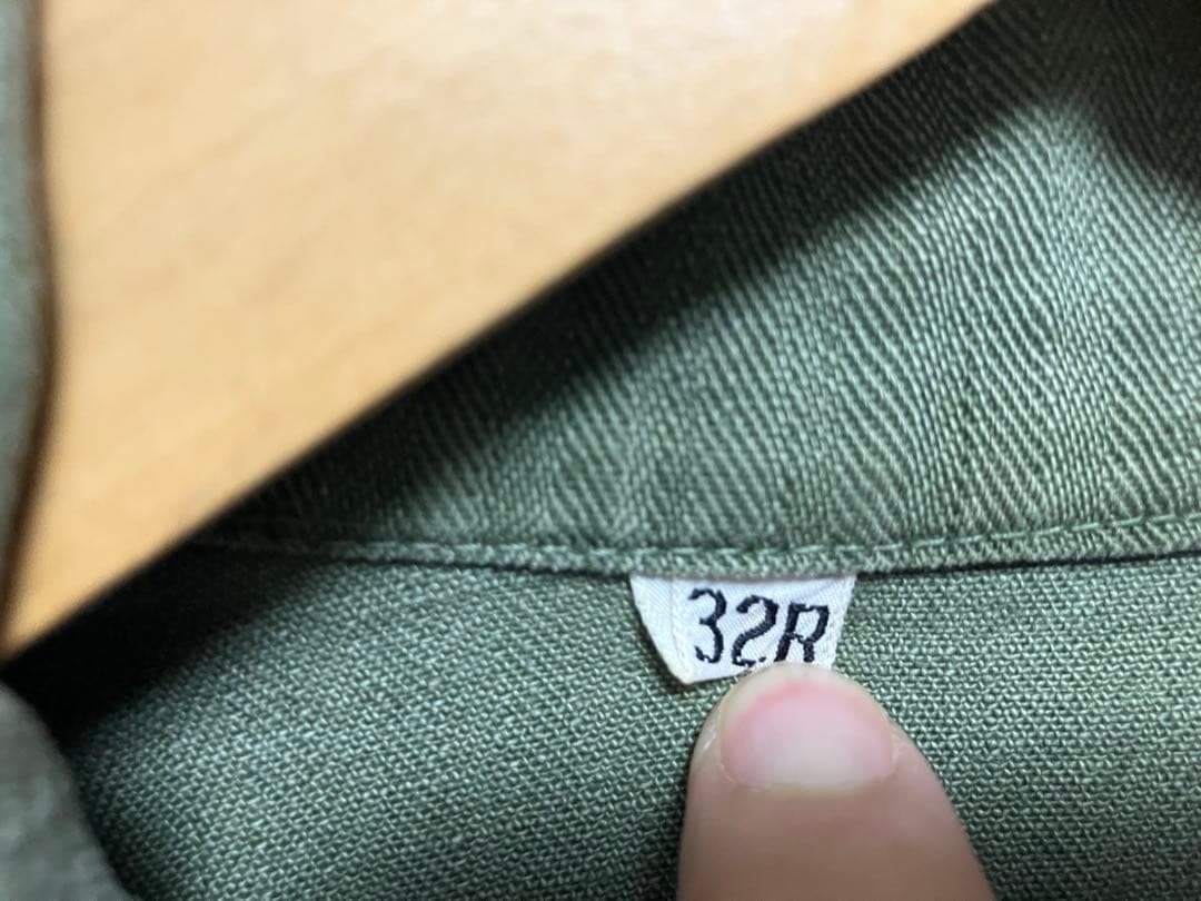 wataruM-43 HBT ジャケット 13スターボタン40s 32R