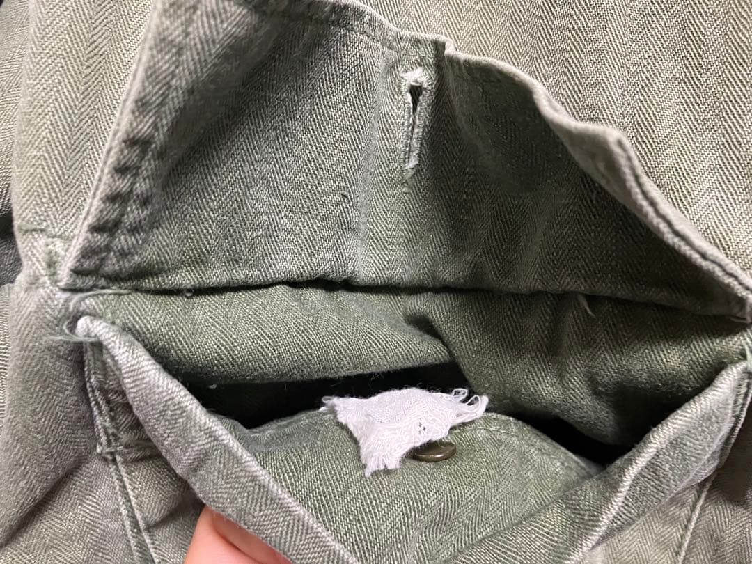 wataruM-43 HBT ジャケット 13スターボタン40s 32R