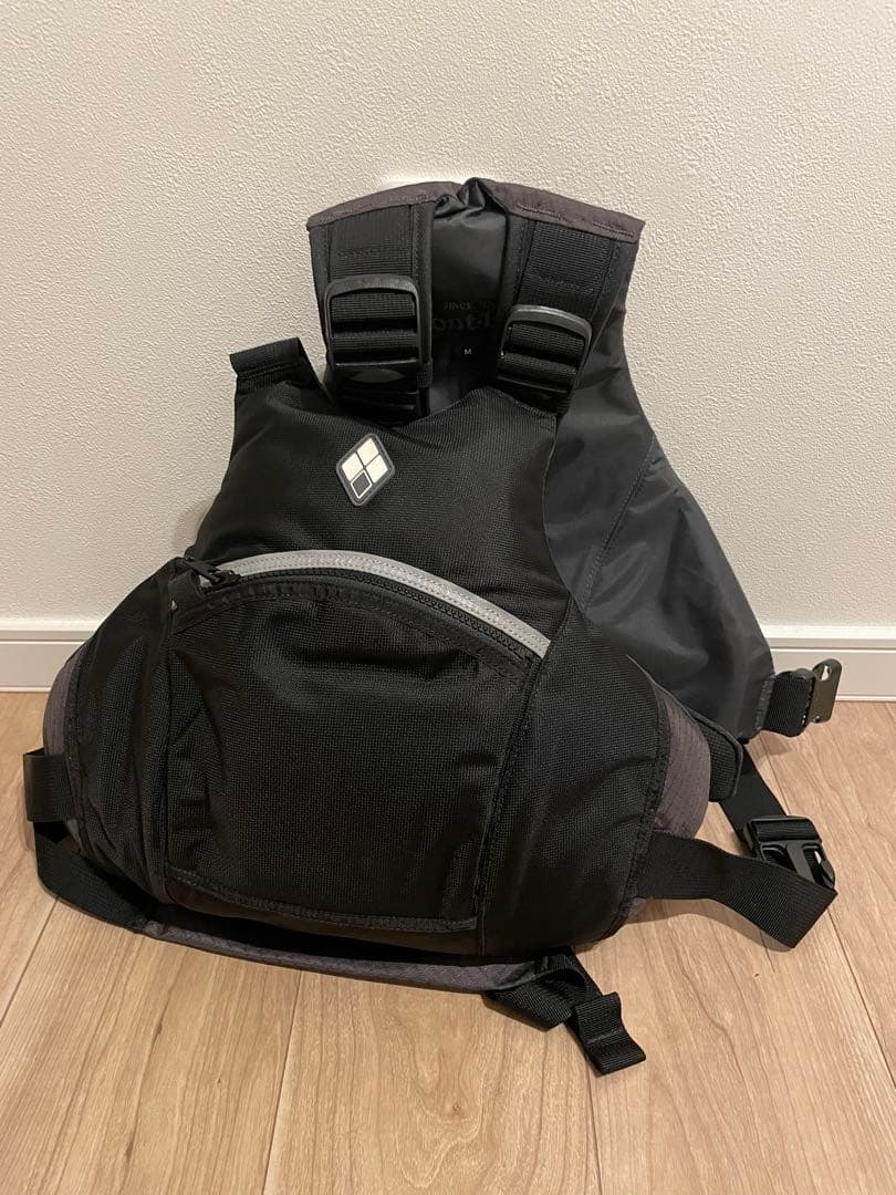 mont-bell アクアバット　ライフジャケット M ブラック