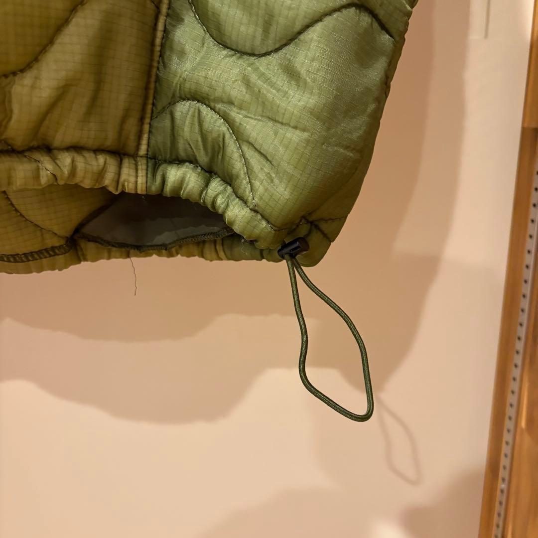 キルティングベスト　リメイク　ライナー　パッチワーク