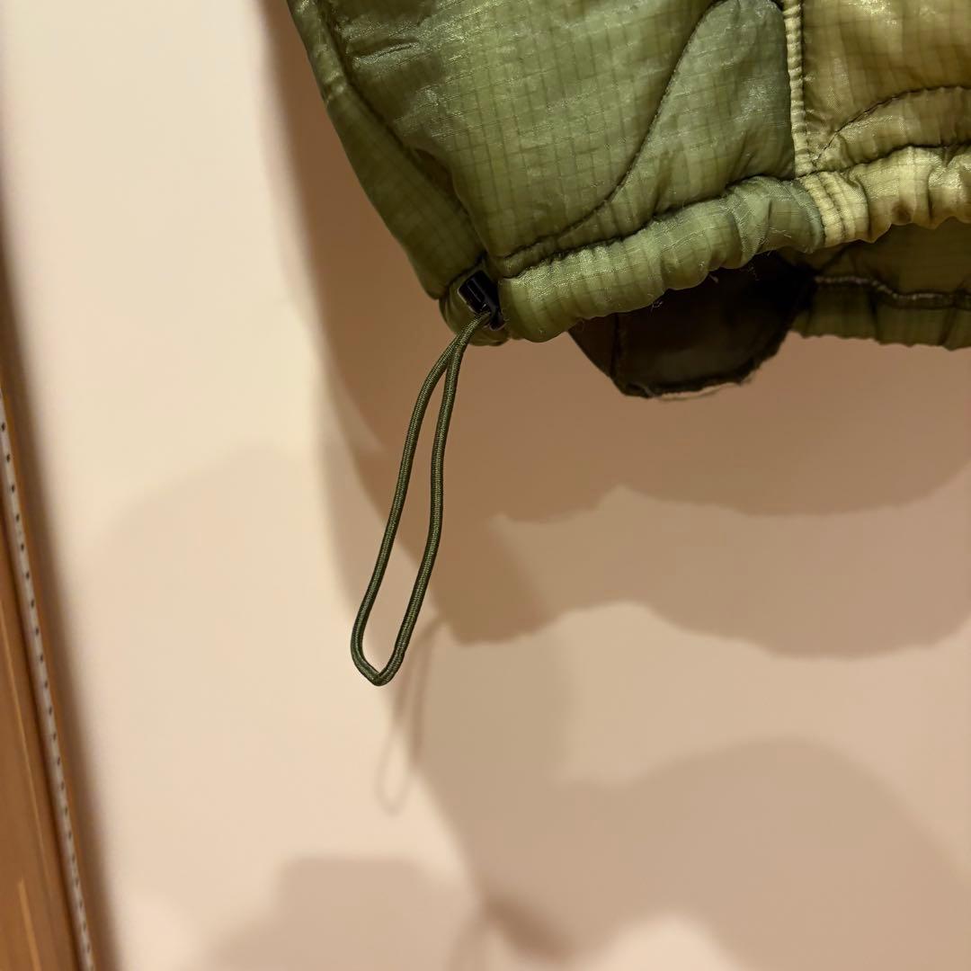 キルティングベスト　リメイク　ライナー　パッチワーク