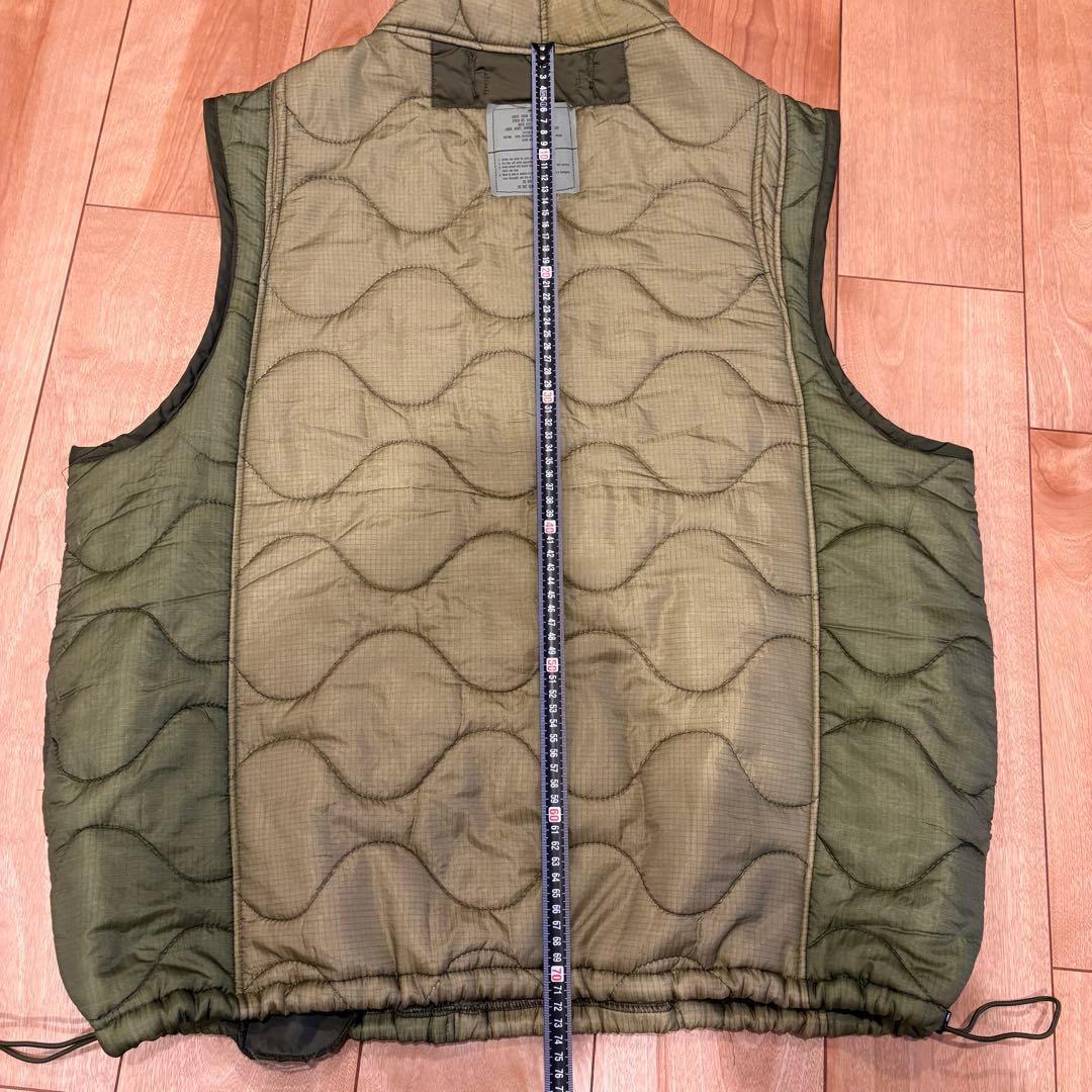 キルティングベスト　リメイク　ライナー　パッチワーク