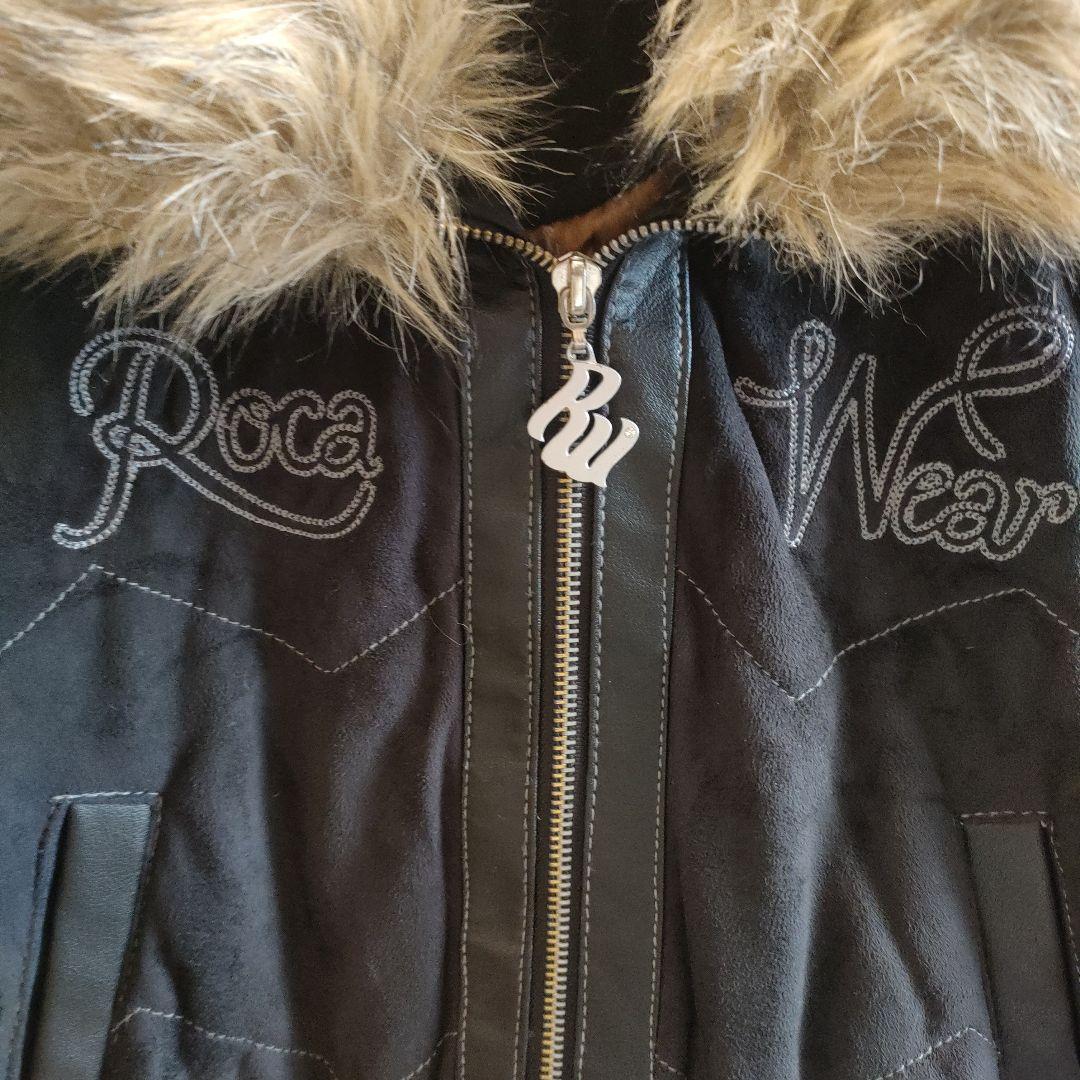 ☆40%割引☆Roca Wear ファー付きベスト　S