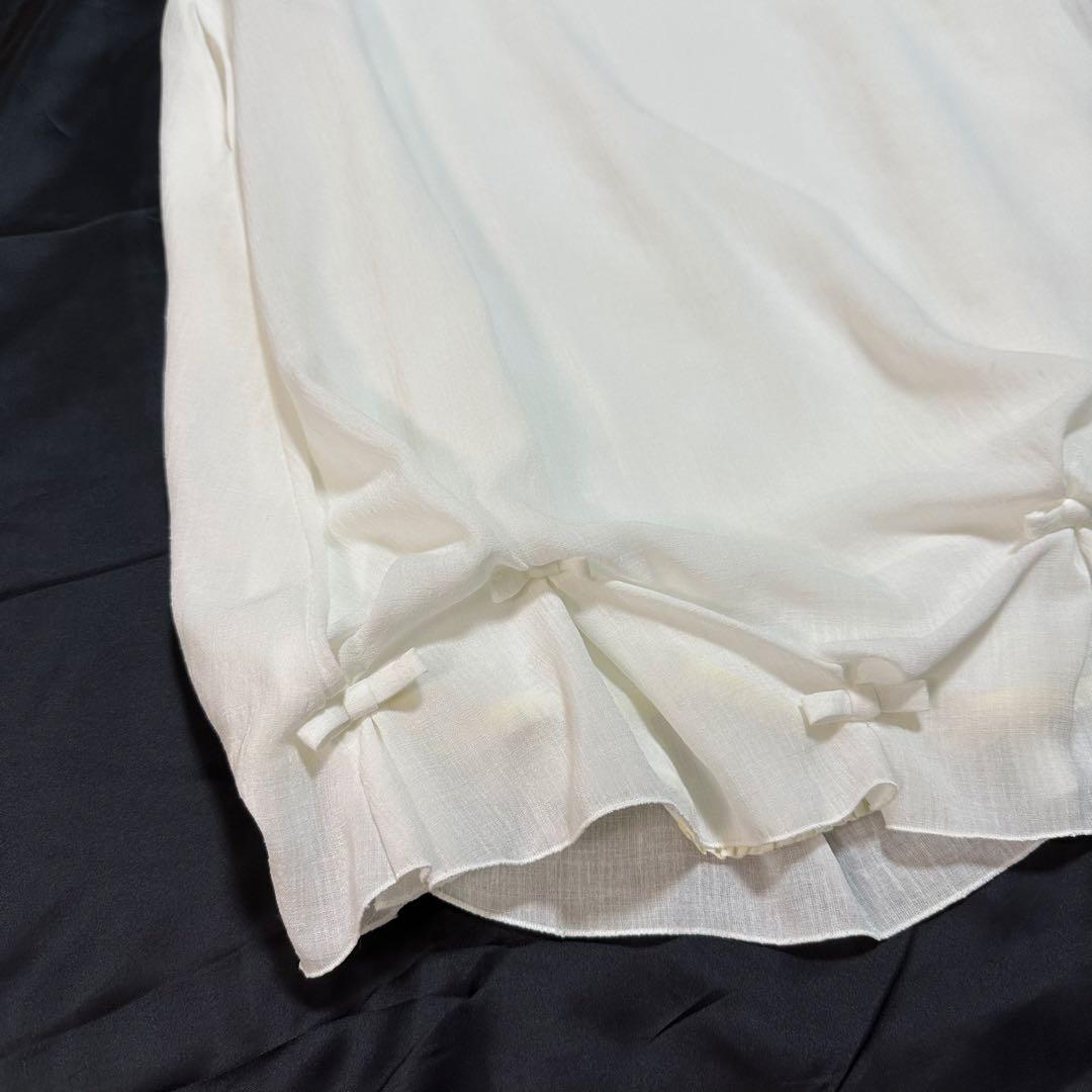 美品✨フォクシーデイジーリン ワンピース 白 ホワイト