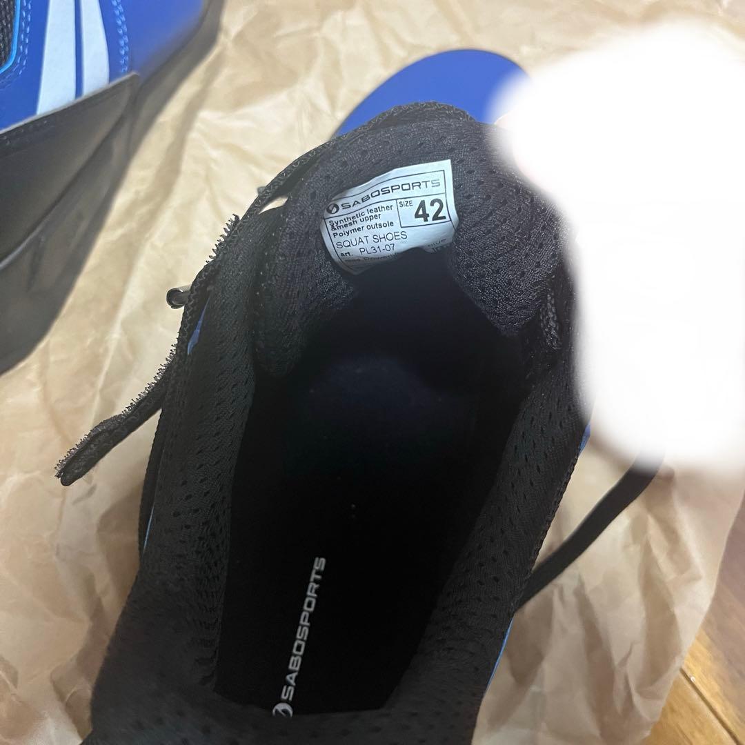 【美品】SABOサボ　スクワットシューズ　パワーリフト　サイズ42