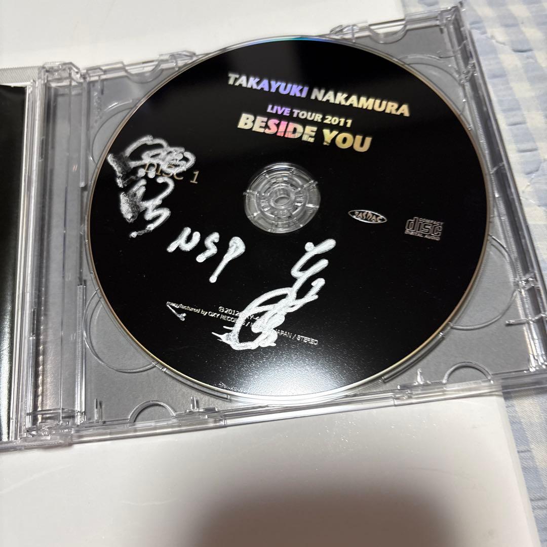 TAKAYUKI NAKAMURA LIVE TOUR 2011サイン入り