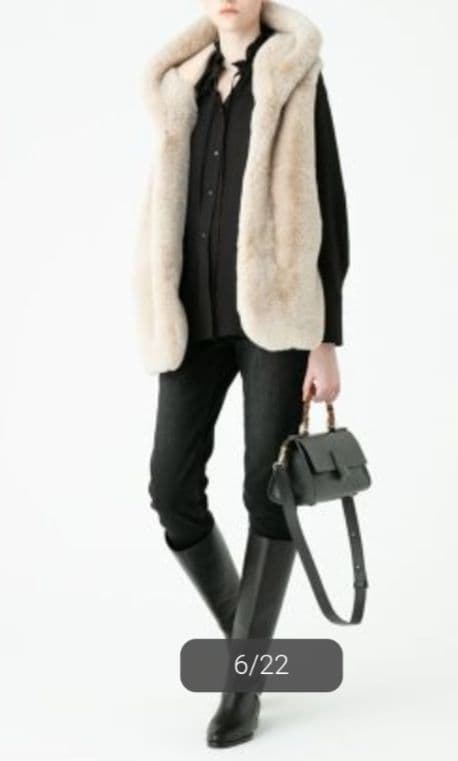 allureville アイアバイル　フェイクファージレ