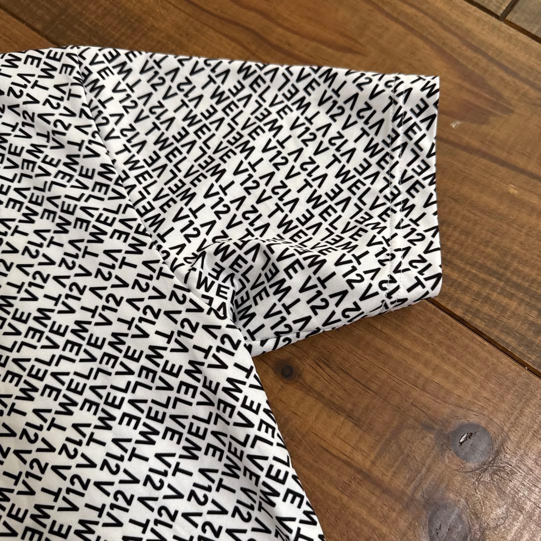 美品　V12 モックネックシャツ　M メンズ