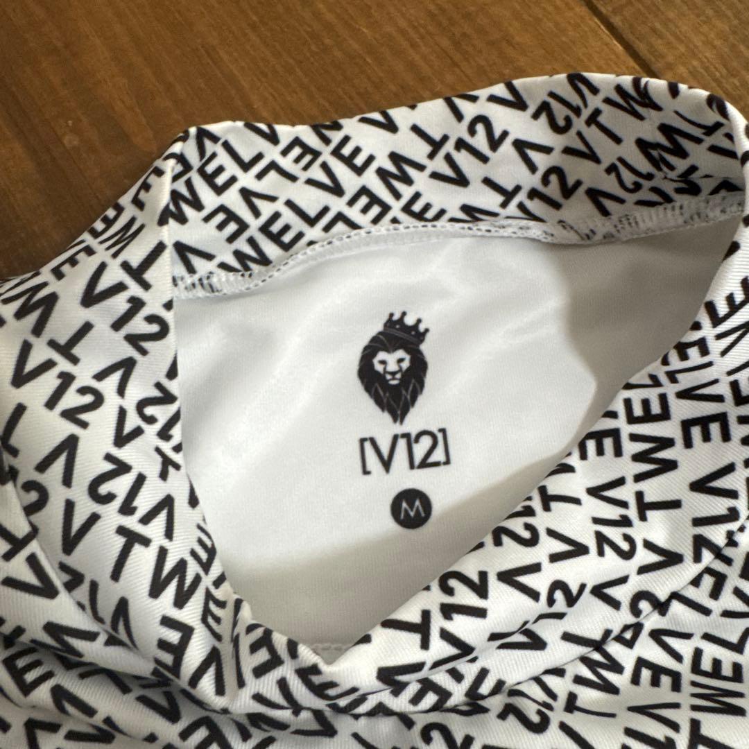 美品　V12 モックネックシャツ　M メンズ