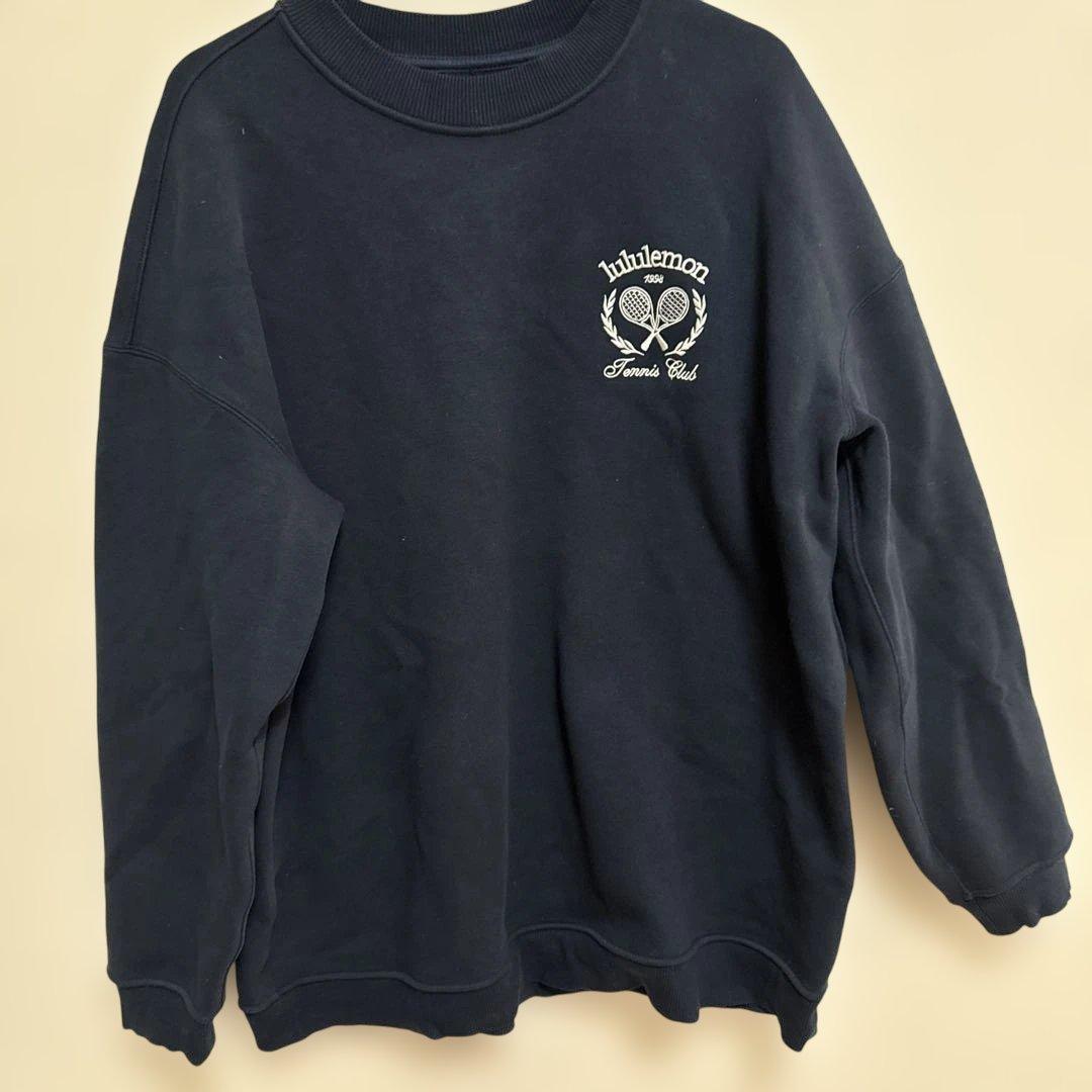 lululemon テニスクラブ スウェット ネイビー