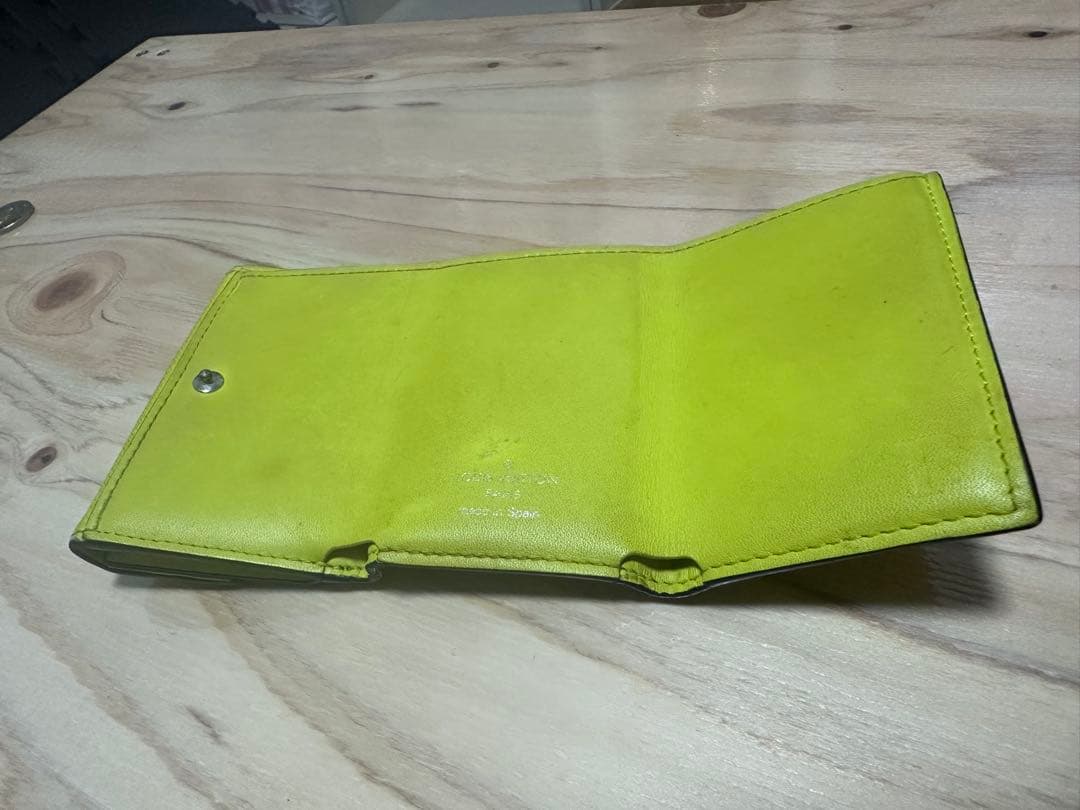 ルイ・ヴィトン イエロー 三つ折り財布