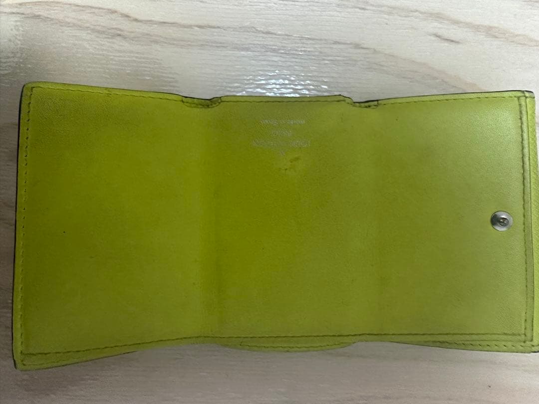 ルイ・ヴィトン イエロー 三つ折り財布