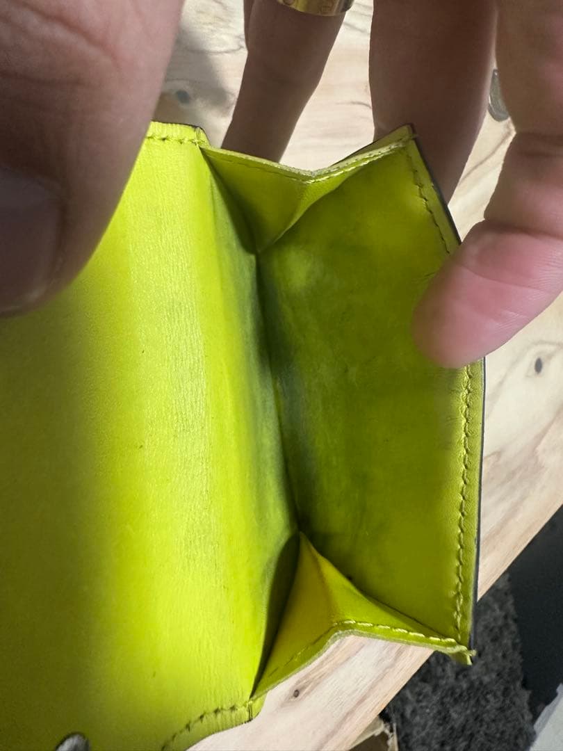 ルイ・ヴィトン イエロー 三つ折り財布