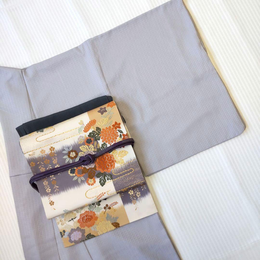 【名古屋帯】未使用品✣華やか、なのに軽い｜立体美が魅力の唐織 草花文 357cm