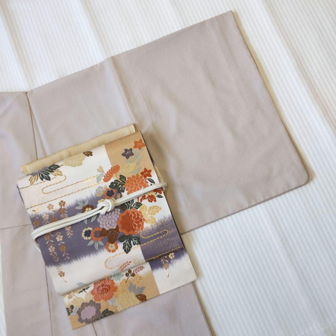 【名古屋帯】未使用品✣華やか、なのに軽い｜立体美が魅力の唐織 草花文 357cm