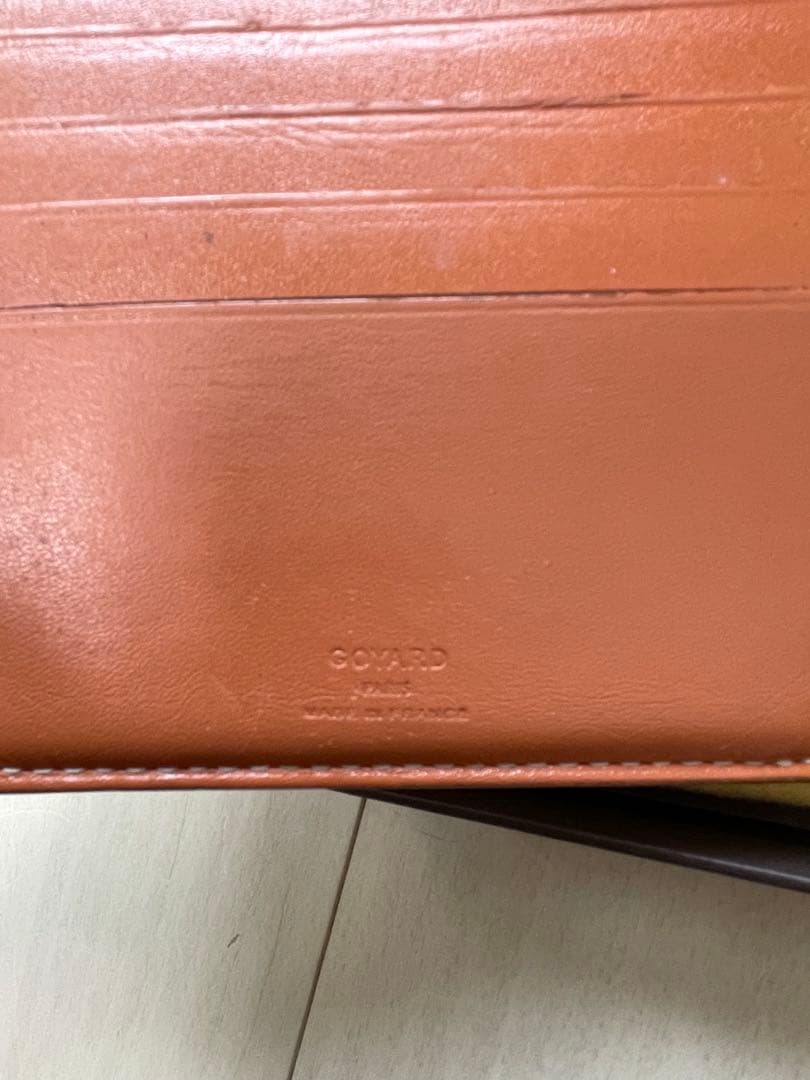 Goyard 二つ折り財布 ブラック/ブラウン
