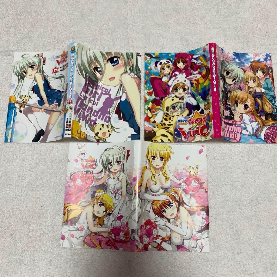 激レア！掛け替えカバー15枚、他特典セット！魔法少女リリカルなのはViVid