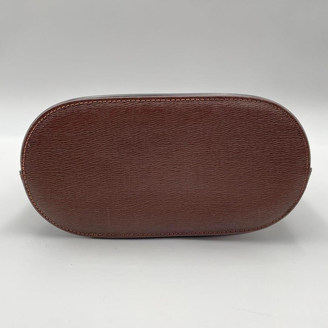 高級　バーバリー　ノバチェック シャドーホース　レザー　ハンドバッグ