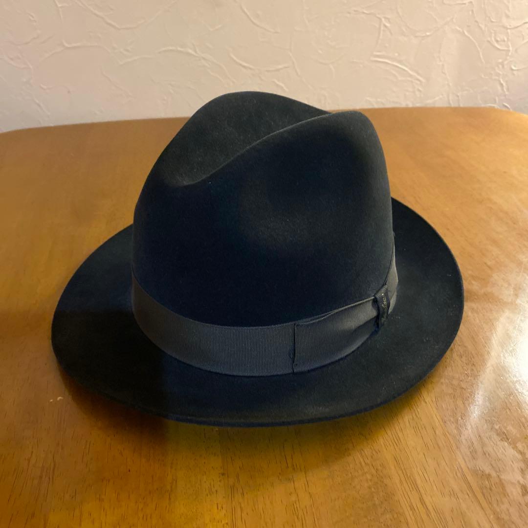 Borsalinoハット　ファーフェルト中折れ帽