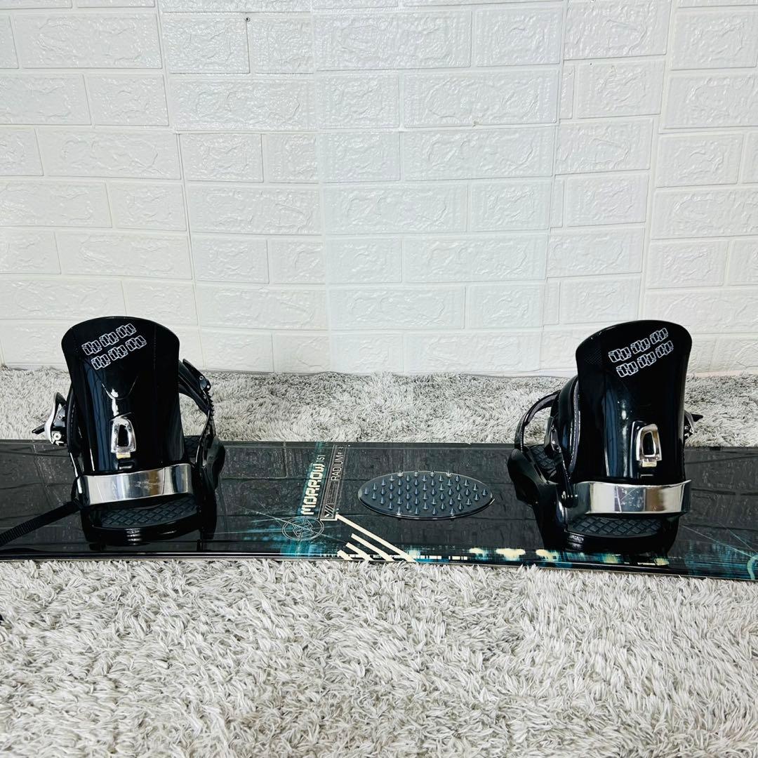 【初心者おすすめ 】MORROW モロー スノーボード セット 151cm